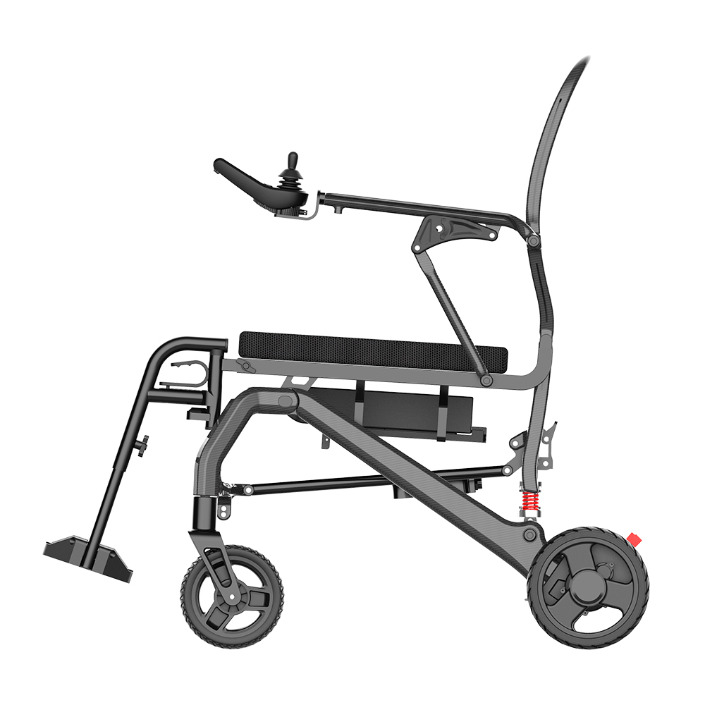 JBH Verstellbarer, leichter Carbonfaser-Rollstuhl DC07S