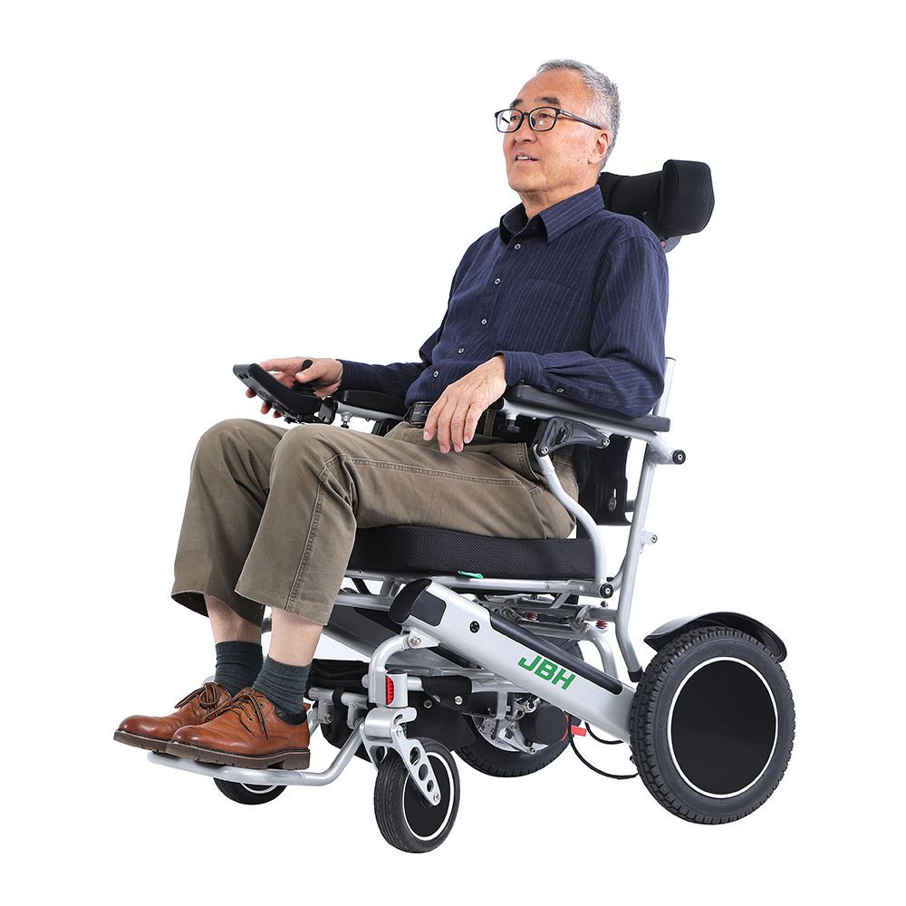 JBH Diebstahldacht mit Aluminiumlegierung hoher Rollstuhl D11A