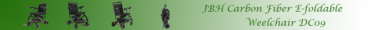  E-faltbarer Rollstuhl aus Kohlefaser DC09