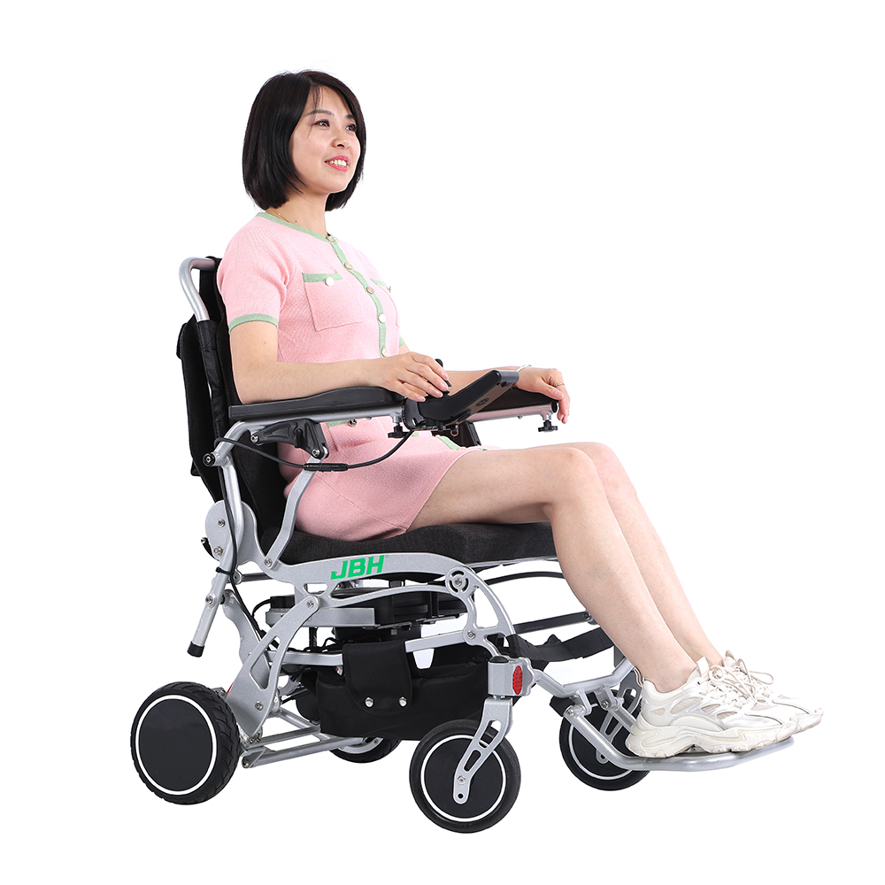 JBH Stylische elektrische Aluminiumlegierung Rollstuhl D20