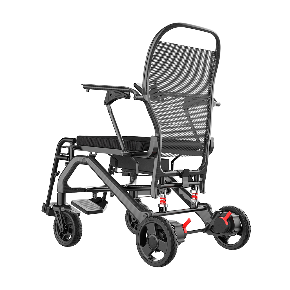 JBH Verstellbarer, leichter Carbonfaser-Rollstuhl DC07S