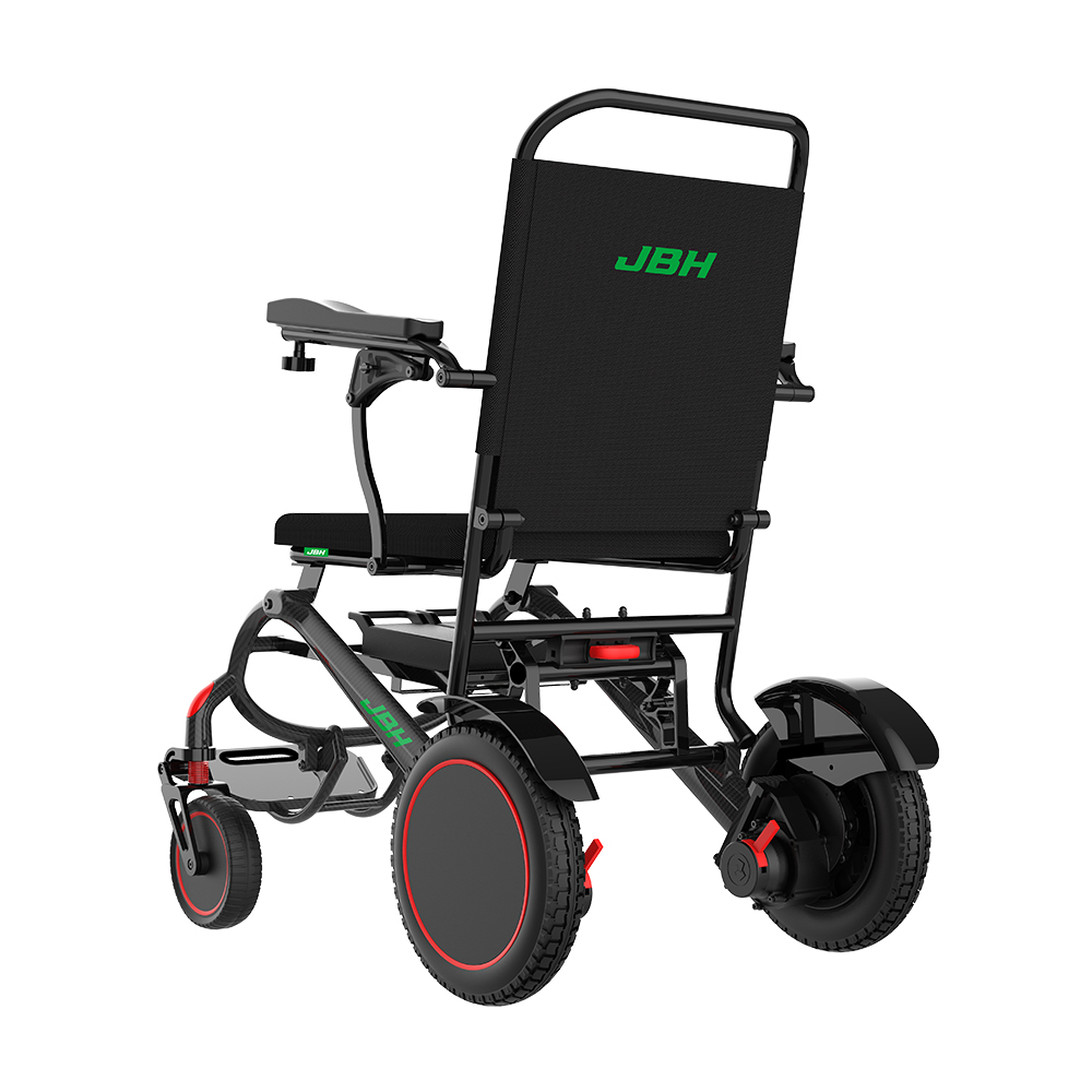 JBH E-faltbarer Rollstuhl DC10 aus Kohlefaser