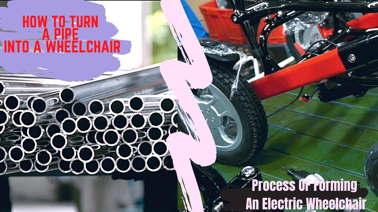Wie ein faltbarer elektrischer Rollstuhl aus einem Rohr | erzeugt | JBH Herstellung
