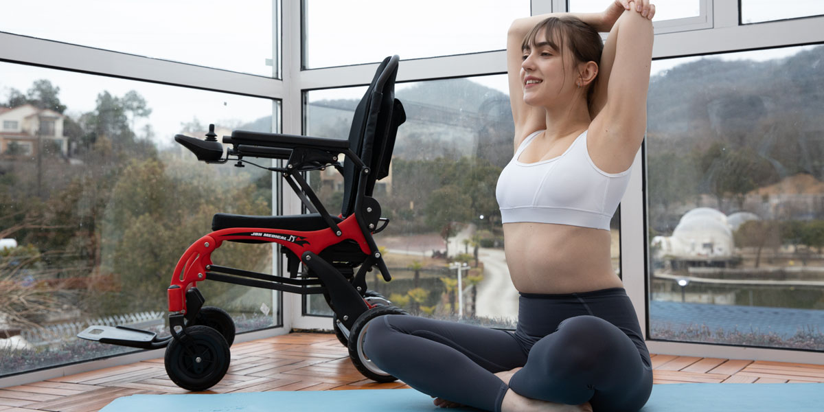 JBH Carbon Faser -Rollstuhlfahrer