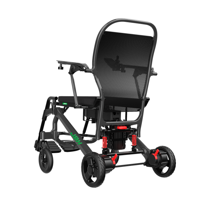 JBH Tragbarer Reiserollstuhl aus Kohlefaser DC08S