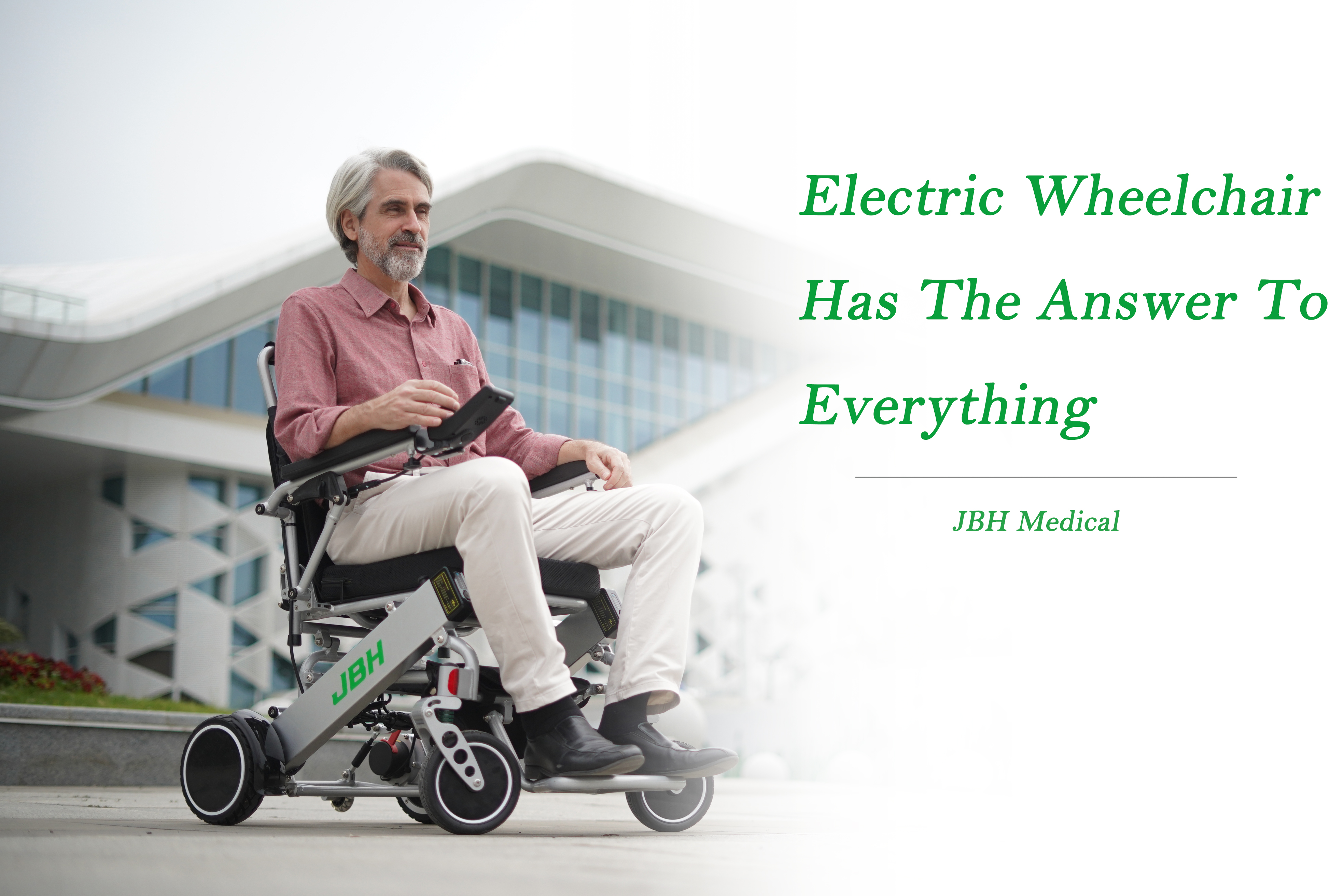 Der Elektrorollstuhl hat auf alles eine Antwort