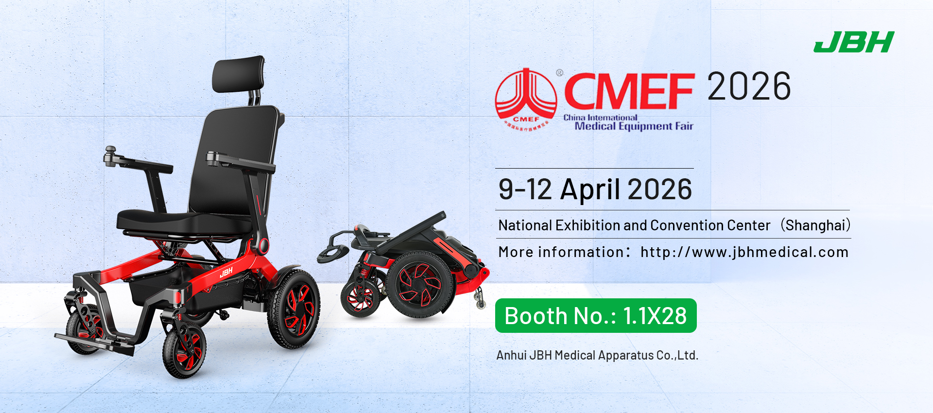 JBH Medical stellt auf der CMEF modernste Medizintechnik vor