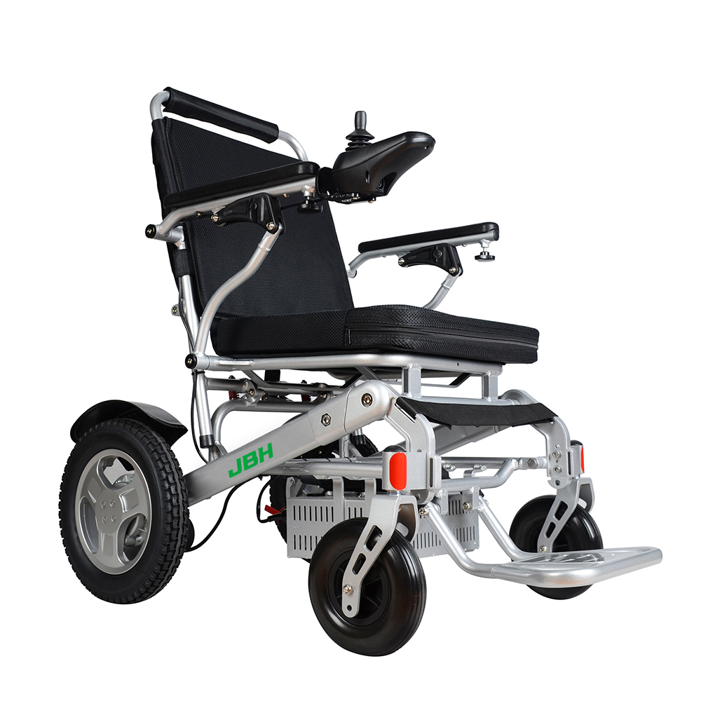 JBH Faltbarer tragbarer elektrischer Rollstuhl für den Innenbereich