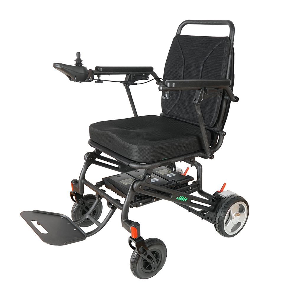 JBH Ultraleichter elektrischer Kohlefaser-Rollstuhl DC05
