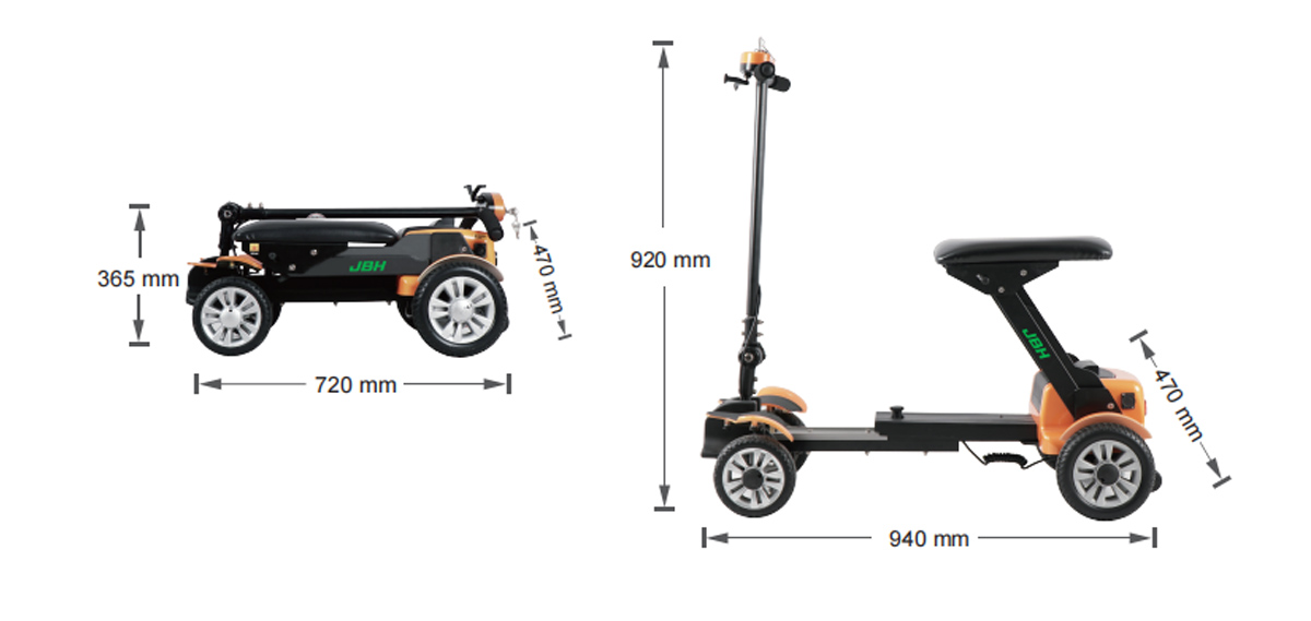 FDB05 Mobilit&auml;tsroller Details 