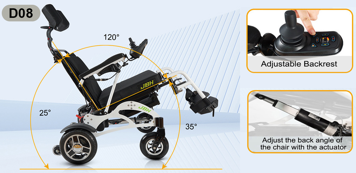 JBH elektrischer Rollstuhl D08