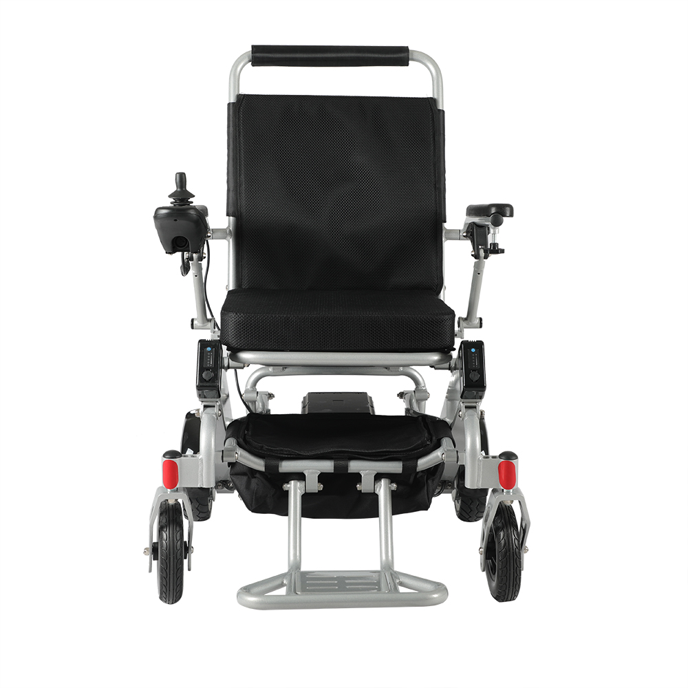 JBH Silber faltbare Aluminiumlegierung Rollstuhl D03
