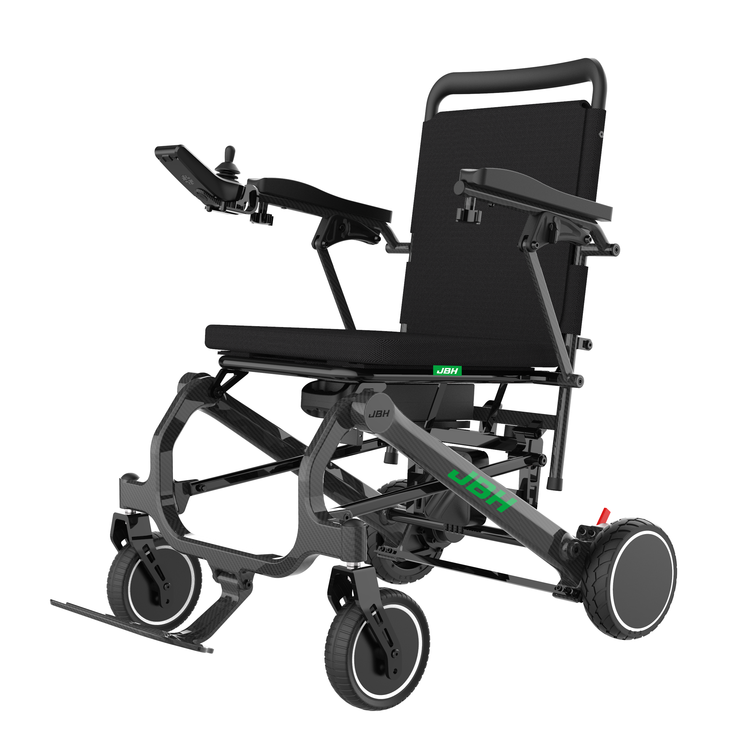 JBH Carbon Lite E-Faltbarer Rollstuhl DC08A