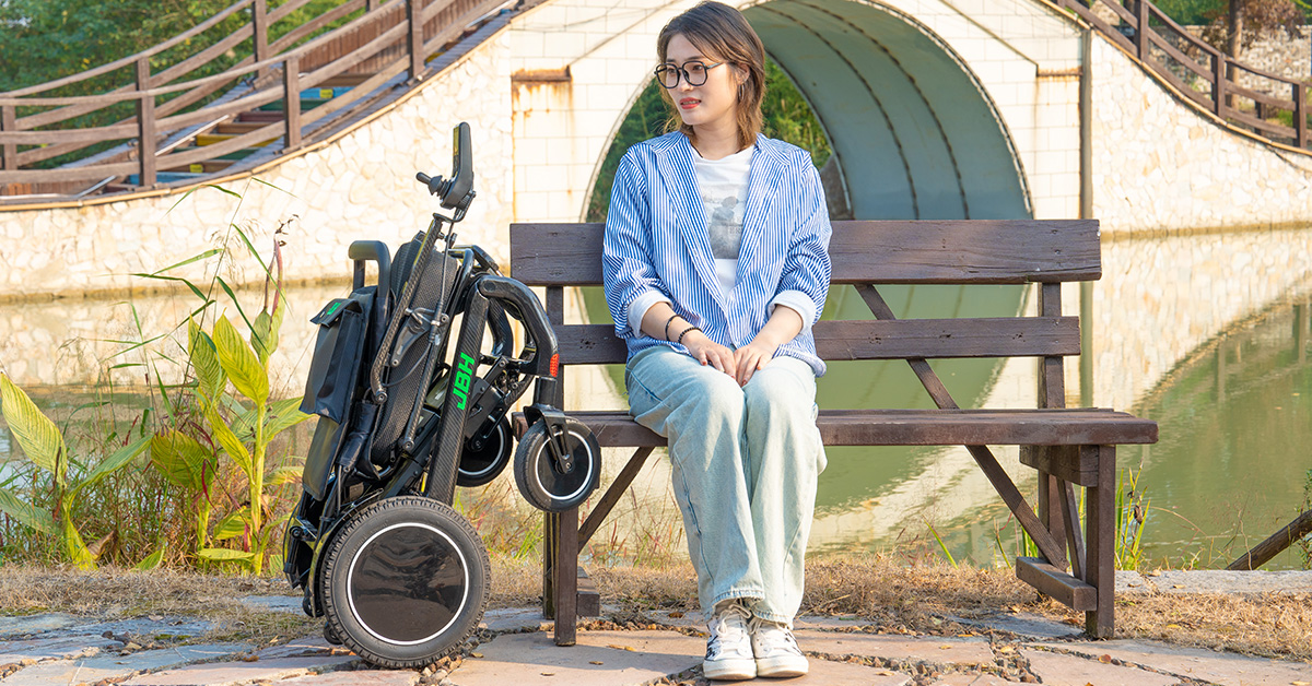 Kohlefaser-Rollstuhl DC07