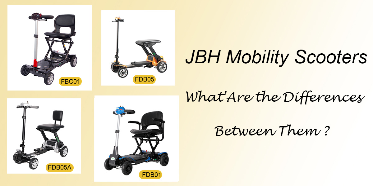 JBH Mobilitätsroller, was sind die Unterschiede zwischen ihnen?