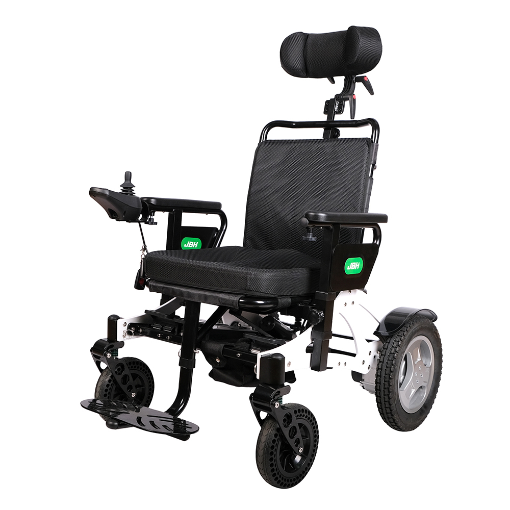 JBH Faltbarer elektrischer Indoor-Rollstuhl für ältere Menschen