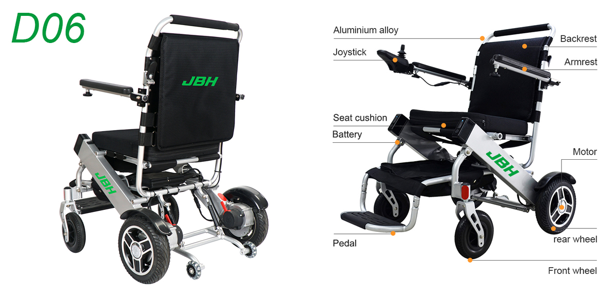 JBH elektrischer Rollstuhl D06
