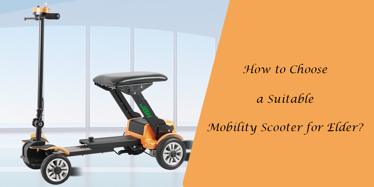 Wie wählen Sie einen geeigneten Mobilitätsroller für Elder aus?