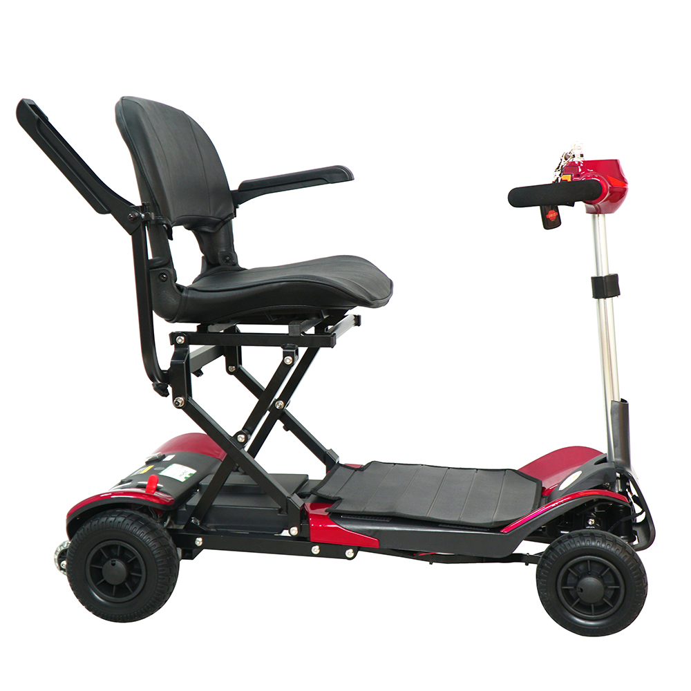 JBH Red Fold Mobility Scooter FDB01