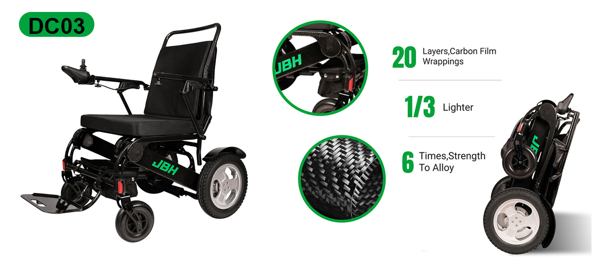 Carbonfaser -Rollstuhl DC03