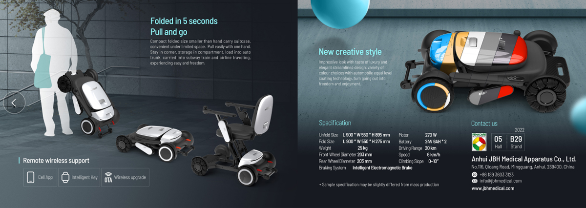 Elektrischer Rollstuhl FNC01