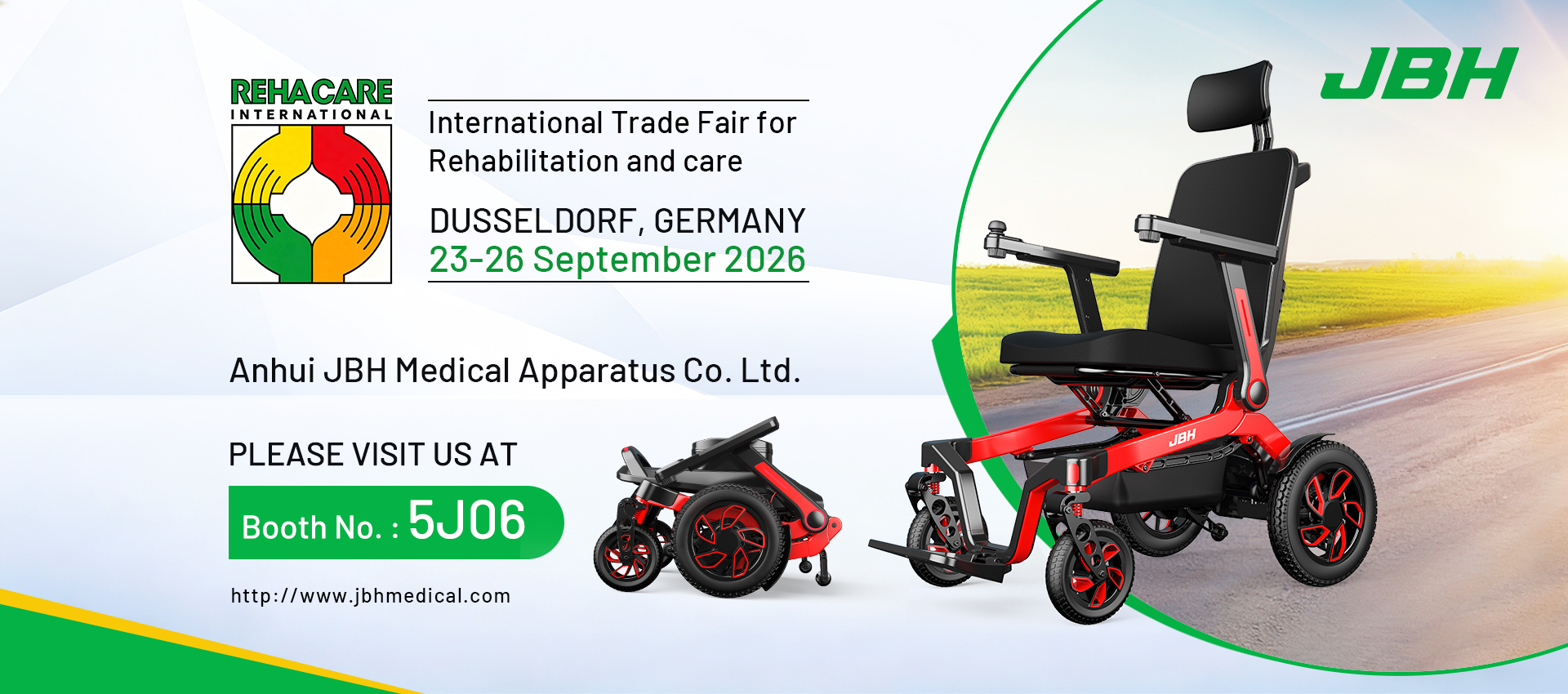 JBH Medical bereitet sich auf Deutschland Rehacare 2026 vor